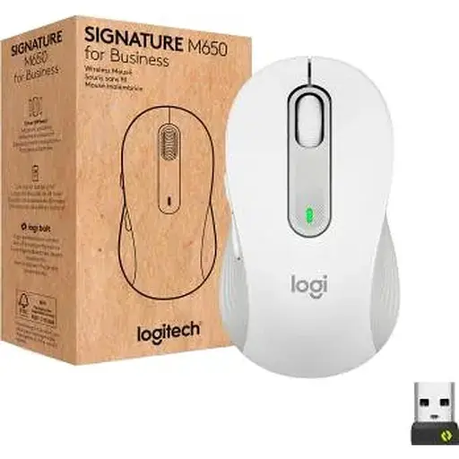 Миша Logitech Signature M650 for Business Large Off-White (910-006349)