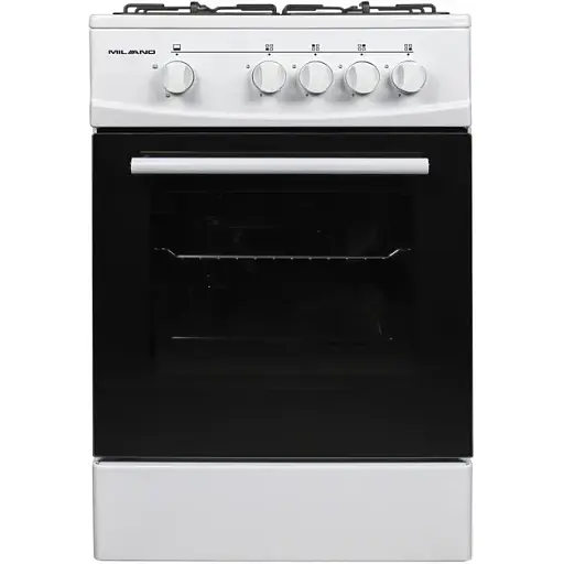 Плита газова Milano ML55 G0/01+біла 50x50 - фото 1