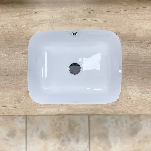 Умивальник VBI Modika white врізний VBI-018027, Білий - фото 4