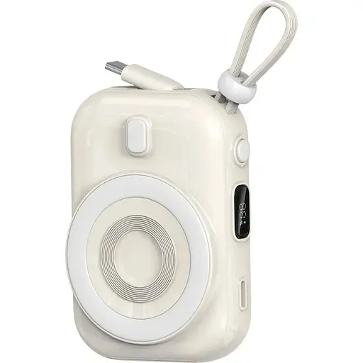 Внешний аккумулятор Wiwu Magnetic Wi-P041 9600mAh 22.5W White [133056]