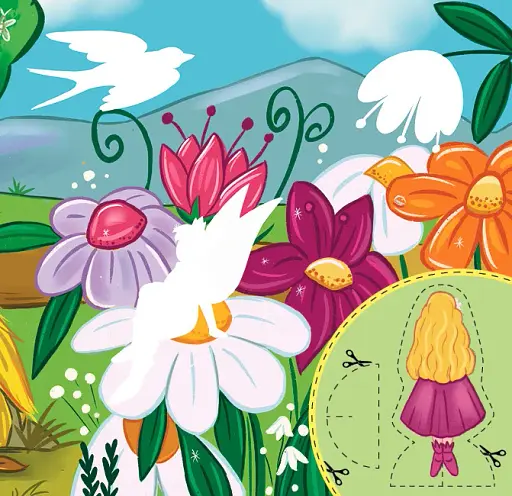 Казки по складах. Дюймовочка - фото 5