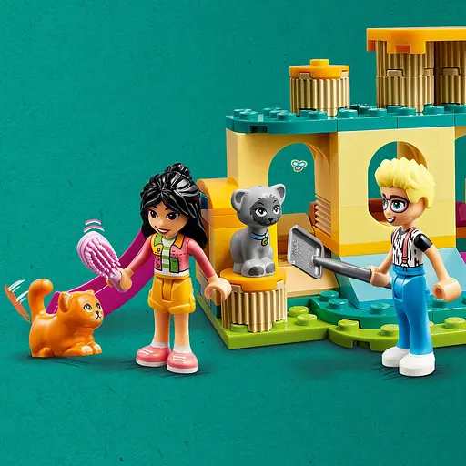 Конструктор LEGO Friends Пригоди на котячому ігровому майданчику 87 деталі (42612) - фото 8