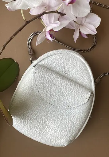 Міні-сумка Kroha біла флотар - фото 2