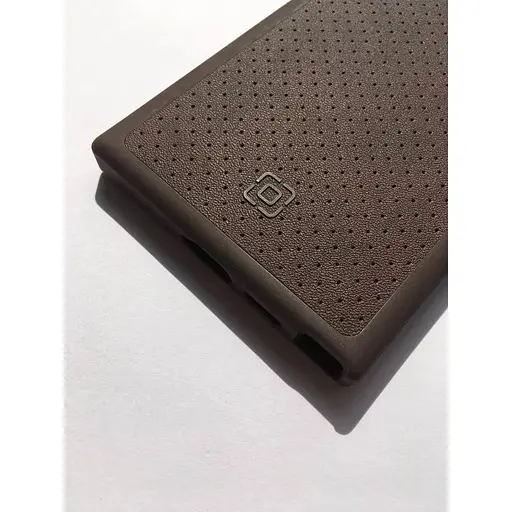 Оригінальний протиударний шкіряний чохол Samsung для Galaxy S24 Ultra Incipio Protective Leather Case Brown - фото 8