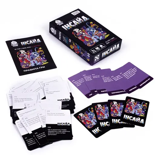 Карткова гра "Інсайд" VT5903-03, 50 карток, правила гри - фото 5