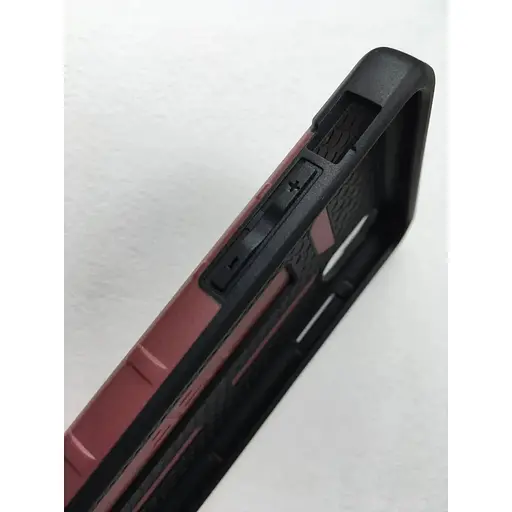 Оригинальный противоударный чехол UAG Pathfinder для iPhone XS Max (6.5") Carmine Red (111107119696) - фото 7