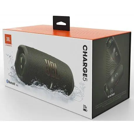 Портативна колонка JBL Charge 5 Green (JBLCHARGE5GRN) - фото 8