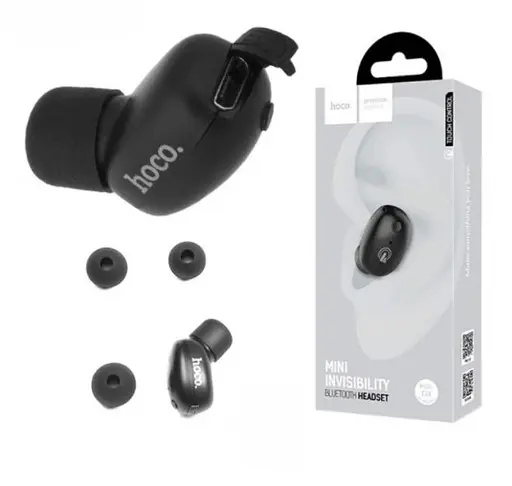 Бездротова Bluetooth-гарнітура Hoco E24 Black - фото 9