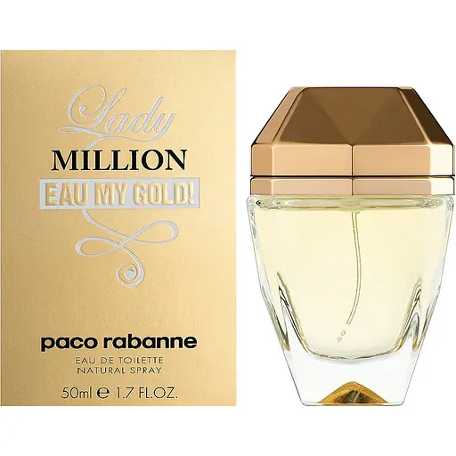 Paco Rabanne Lady Million Eau My Gold 50 мл туалетная вода - фото 1