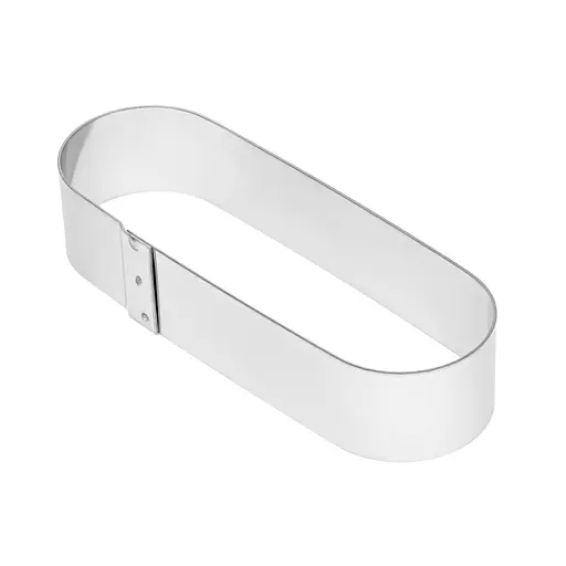 Металлические овальные формочки порционные для эклеров, пирожных и тарталеток 12х4х2.5 см (набор из 4 штук), Master Class Серый 87231 - фото 5