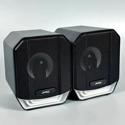 Настільні колонки Jedel S-561 з LED підсвічуванням 2x3W чорний - фото 2