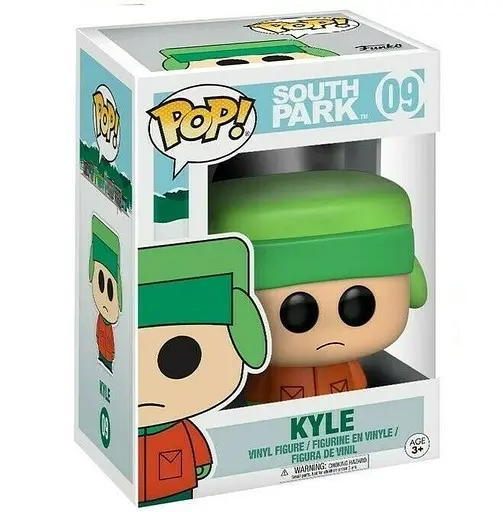 Фігурка Funko Pop Кайл Брофловскі Kyle Broflovski Південний Парк South Park 10см cartoon SP K09 - фото 3