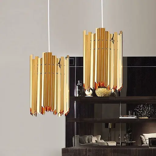 Підвісний світильник Facet mini Gold Line.F MJ 31-200 GD - фото 1