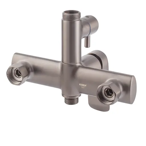 Душова система Koer KB-52028-07, 2 функції KR5312, Графіт - фото 8