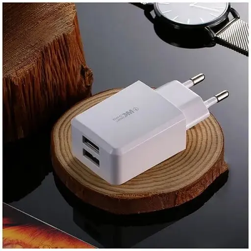 Зарядное устройство WK WP-U60 Suda 2.4A 2USB 220V EU White - фото 4