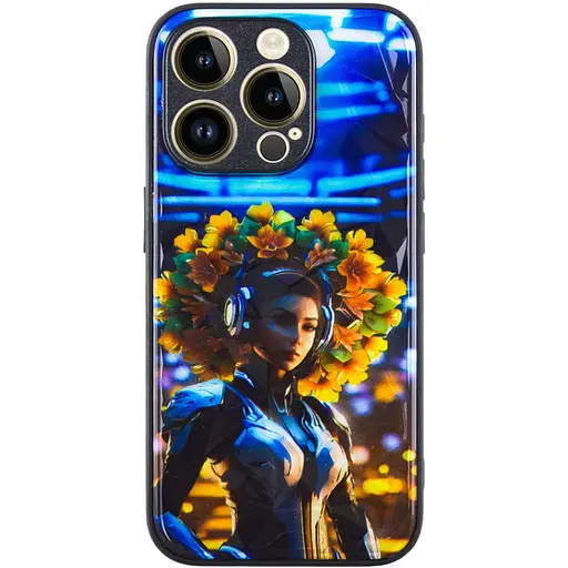 Чохол Epik TPU+PC Prisma Ladies для Apple iPhone 15 Pro Max 6.7 Cyberpunk - фото 2