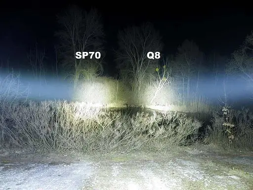 Потужний ліхтар пошуковий Sofirn SP70 26650 XHP70.2 5500LM - фото 9