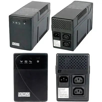 Джерело безперебійного живлення PowerCom BNT-800AP Black, 800VA, 480W, лінійно-інтерактивний, AVR, 2 розетки (IEC), захист RJ45 - фото 4