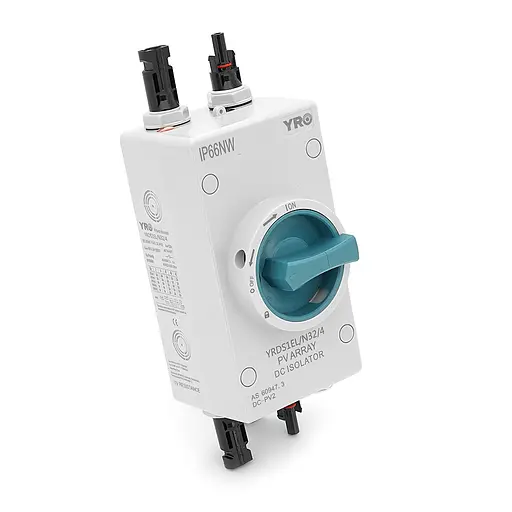 Ручний вимикач 1000V 32A 1St IP66 вхід верх-низ Grey - фото 1