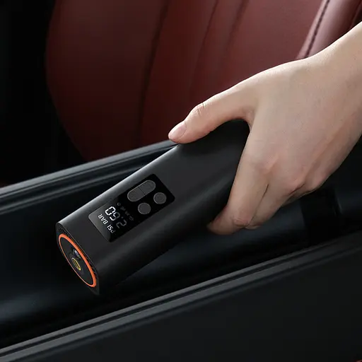 Автомобільний насос Baseus Super Mini Inflator Pump (CRCQ000001) Black - фото 8