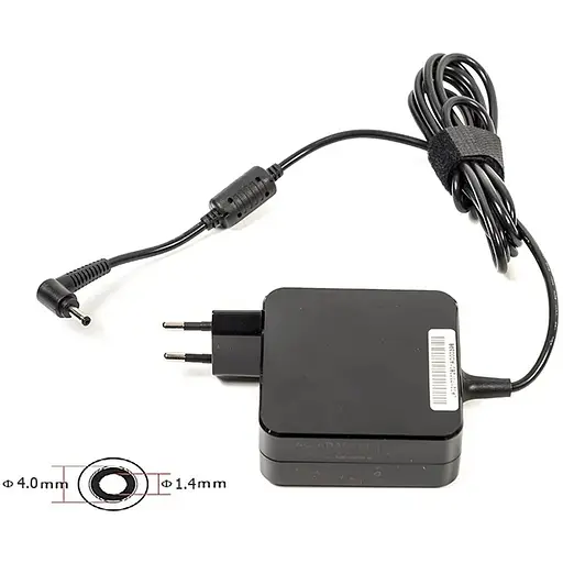 Блок живлення для ноутбуків PowerPlant ASUS 220V, 19V 65W 3.42A (4.0*1.35) wall mount