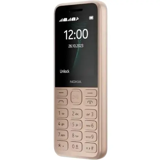 Мобільний телефон Nokia 130 Dual Sim 2023 Light Gold - фото 4