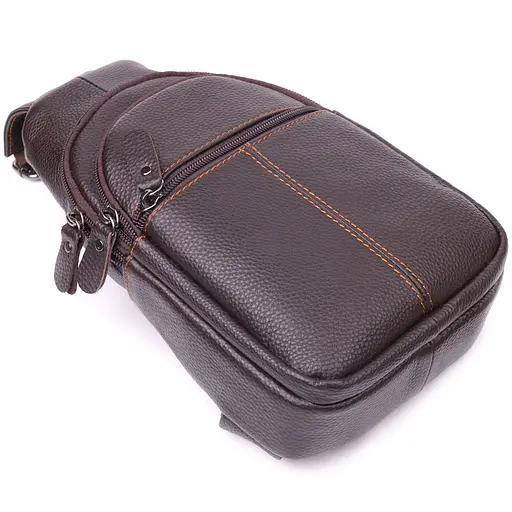 Чоловіча шкіряна сумка Vintage 16х30х5 см sum0022416 - фото 3