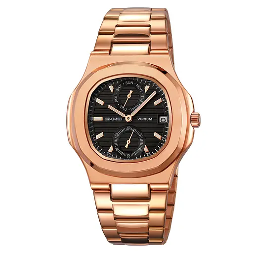 Наручний годинник чоловічий 2423RG Rose Gold Skmei acs0029928 - фото 1