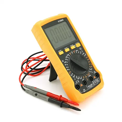 Мультиметр VC-9805 Вимірювання: V, A, R, C, L, F, Т (190 х 89 х 28 ) 0,32 кг - фото 1