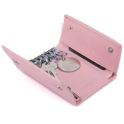 Женский кожаный кошелек-ключница ST Leather 12.3х7.3х1 см acs0015808 - фото 3