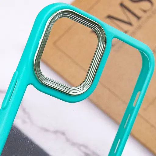 Чохол Epik TPU+PC Lyon Case для Apple iPhone 12 Pro/12, 6.1 Green - фото 6