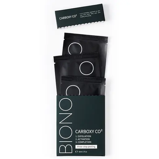 Набір для догляду за обличчям Biono Carboxy CO² трьохетапна процедура 30 мл - фото 3