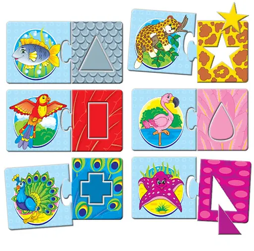 Детская настольная игра-квест "Фигуры, цвета" 84429, 8 вариантов игр - фото 3