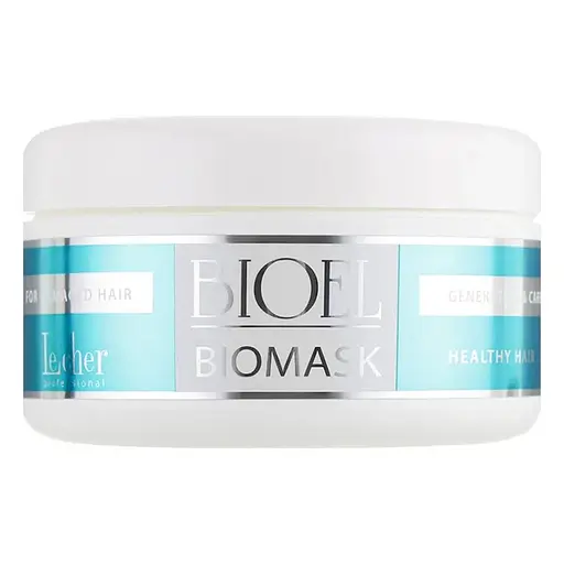 Професійна біомаска, що зміцнює, для пошкодженого волосся з гліцерином Кeratin Bioel Le Cher 300 мл - фото 1