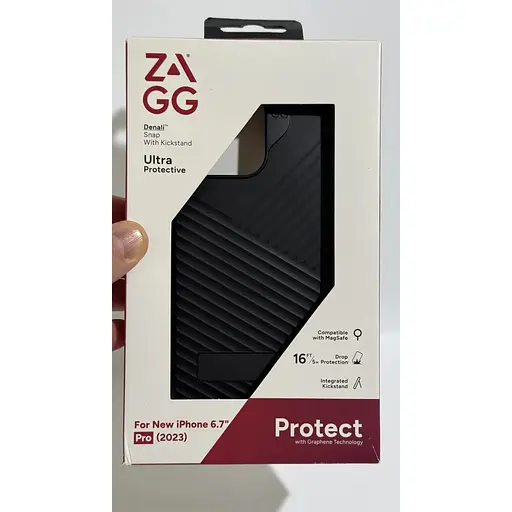 Протиударний чохол Gear4 Denali Snap MagSafe для iPhone 15 Pro Max (6.7") Black 702312719 - фото 8