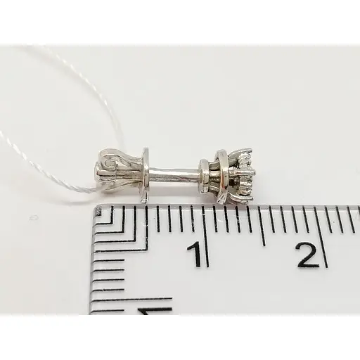 Золоті сережки-пуссети Імперія золота з фіанітами. СП1128БИ - фото 3