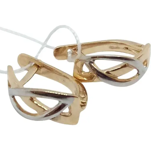 Золоті сережки Родинні коштовності. 131043