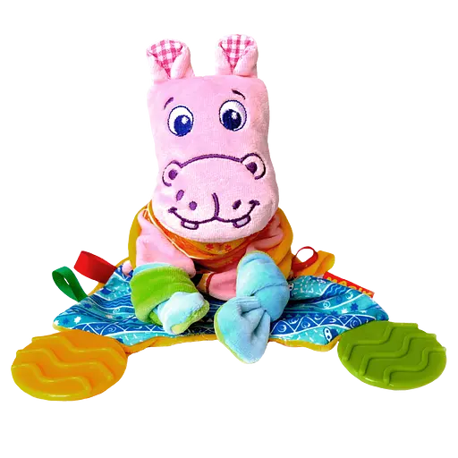 Дитяча іграшка прорізувач "Зоо Бегемот Добряк" Macik МС 160201-02 - фото 4