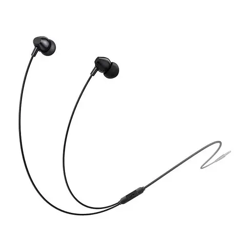 Дротова гарнітура Usams In-Ear Earphone US-SJ594 EP-47, 3.5mm, 1.2m, black - фото 2
