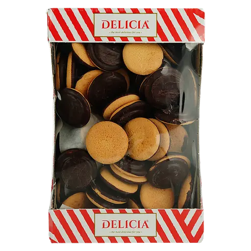 Печенье Delicia сдобное сбивное Делиция со вкусом апельсина 1.0 кг