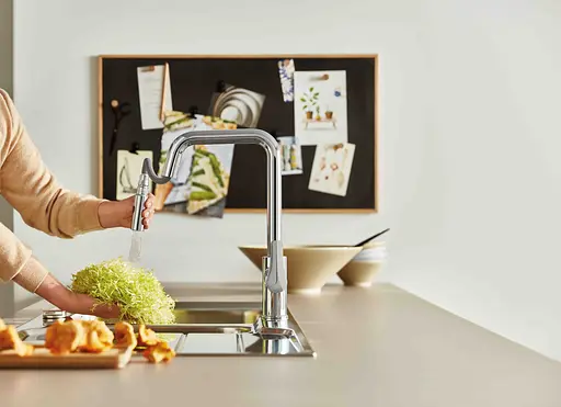 Смеситель для кухни Grohe Eurosmart 30619000 Хром - фото 6