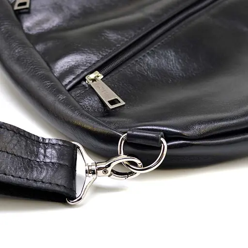 Кожаная сумка-слинг Tarwa 26х45х6 см sum0025595 - фото 8