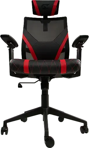 Геймерское кресло GT Racer черное с красным (X-6674 Black/Red) - фото 5