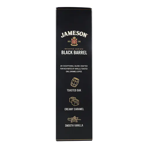 Віскі Jameson Black Barrel 40% 0.7 л в подарунковій упаковці - фото 6