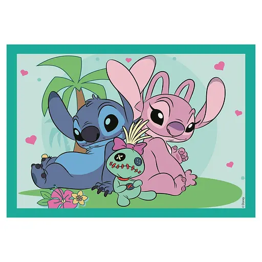  Пазл 4 в 1 Clementoni Stitch: 12+16+20+24 елементи (21745) - фото 2