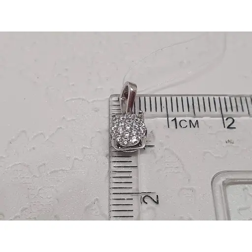 Срібна підвіска Qvaliz з фіанітами. 903-00777 - фото 4