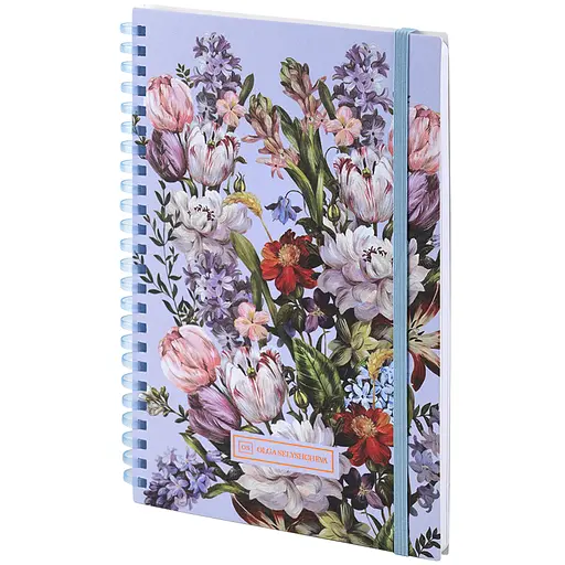Блокнот Axent Spring flow OS на спирали А5 в клетку 80 листов (8471-5-A-OS)