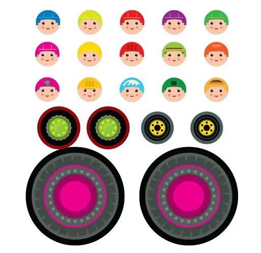 Книга-гра з наклейками. Екскаватор - фото 3