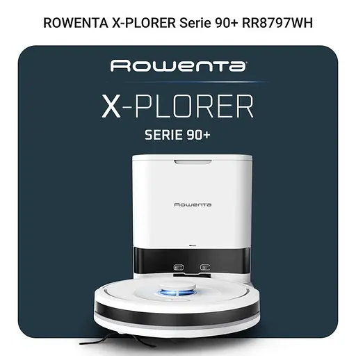 Робот-пилосос Rowenta X-PLORER Serie 90+ білий (RR8797WH) - фото 7