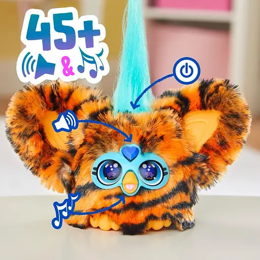 Игрушка интерактивная Hasbro Furby Furblets Ty-Bee Tiger (F9703_G1700) - фото 4